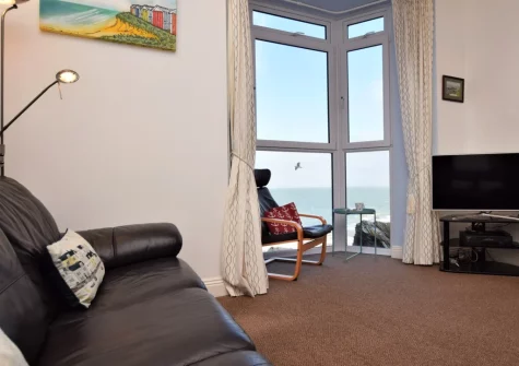 The living area at Capstone 4 Sea Spray, Ilfracombe