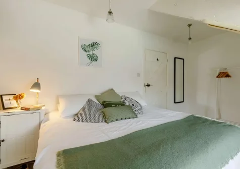 Bedroom #2 at Captains Cottage, Brixham