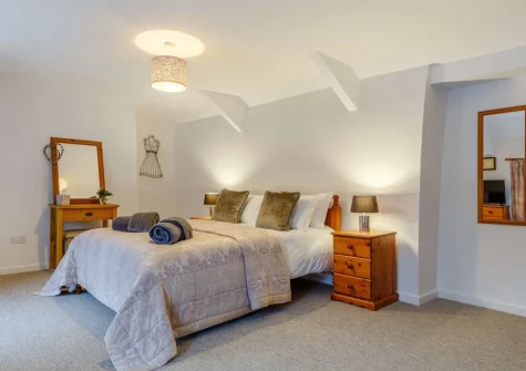 Bedroom #1 at Cardew, Trevalga