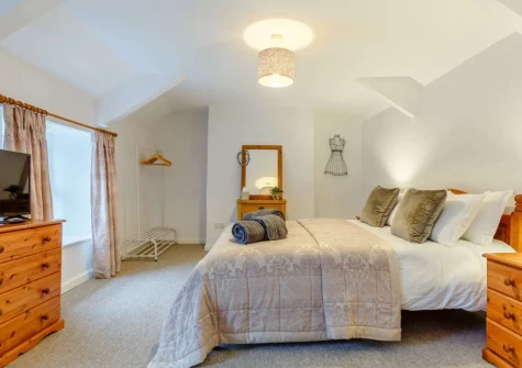 Bedroom #1 at Cardew, Trevalga