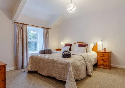 Bedroom #2 at Cardew, Trevalga