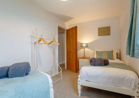 Bedroom #3 at Cardew, Trevalga