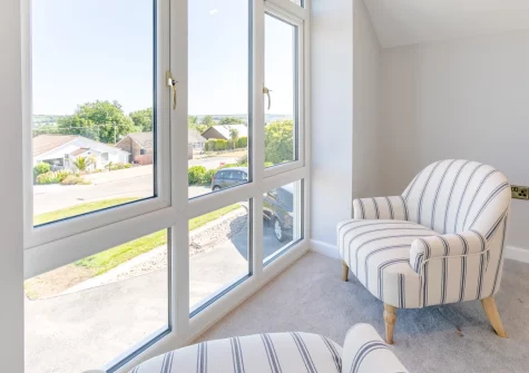 The bedroom at Carlyon Bay Lodge, Carlyon Bay