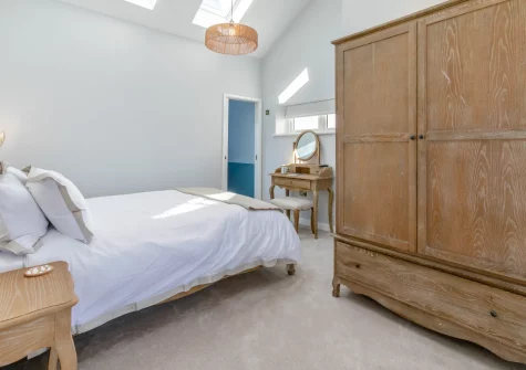 The bedroom at Carlyon Bay Lodge, Carlyon Bay