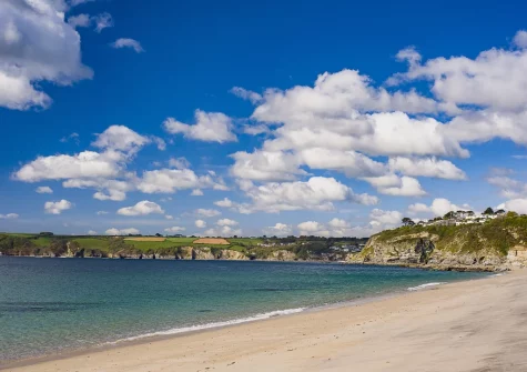 Carlyon Bay boasts three beaches, each distinct in character and beauty