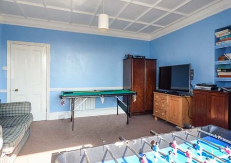The games room at Carn Eve, Sennen Cove
