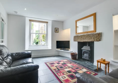 The living area at Carvosso, Mousehole
