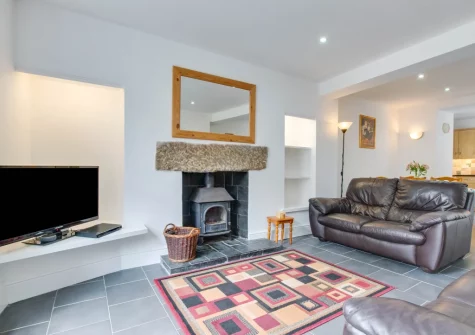 The living area at Carvosso, Mousehole