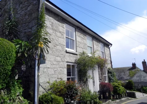 Carvosso is a completely refurbished cottage with quaint stone exterior, a plush retreat for seaside rambling