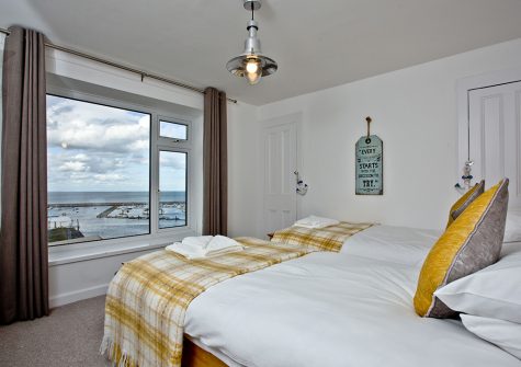 Bedroom #2 at Castaway Cottage, Brixham