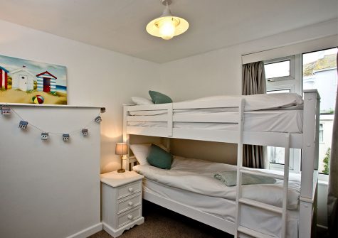 Bedroom #3 at Castaway Cottage, Brixham