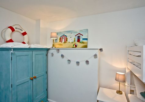 Bedroom #3 at Castaway Cottage, Brixham