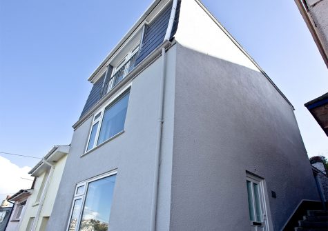 Outside Castaway Cottage, Brixham