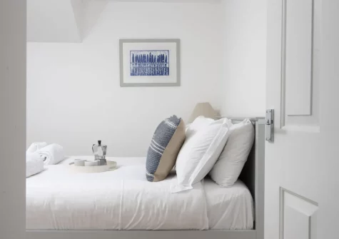 Bedroom #1 at Castaways, Porthtowan