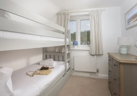 Bedroom #3 at Castaways, Porthtowan