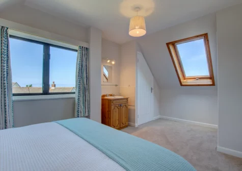 Bedroom #1 at Castaways, St Merryn