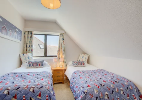 Bedroom #3 at Castaways, St Merryn