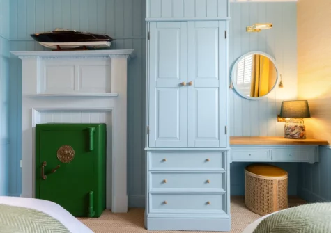 Bedroom #2 at Castle Lodge, Truro