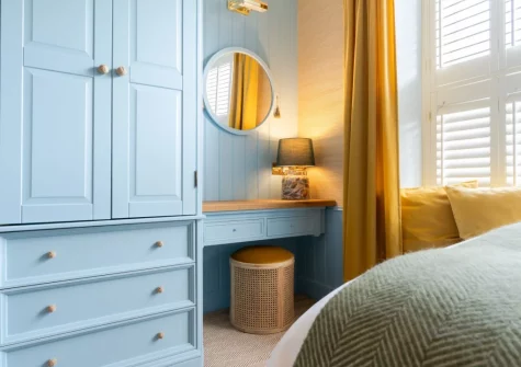 Bedroom #2 at Castle Lodge, Truro