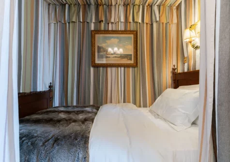 Bedroom #4 at Castle Lodge, Truro