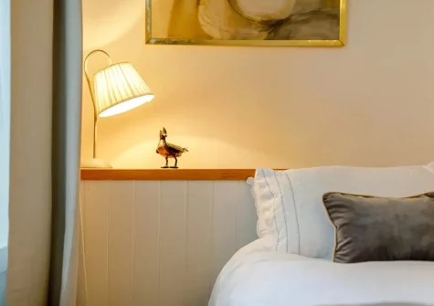 Bedroom #1 at Castle View, Fowey