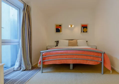 Bedroom #2 at Castle View, Fowey
