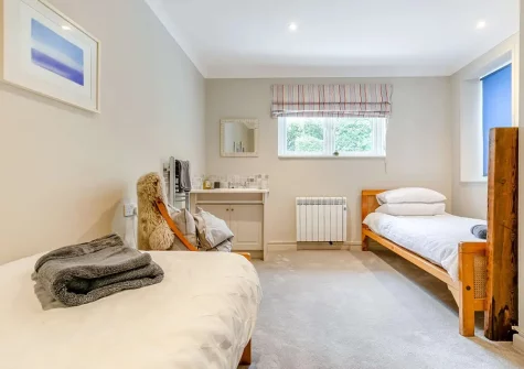 Bedroom #3 at Castle View, Fowey