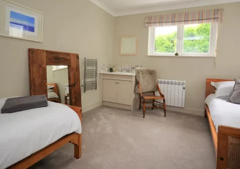 Bedroom #3 at Castle View, Fowey