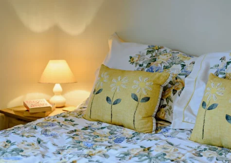 Bedroom #1 at Cedar Cottage, Woolsery