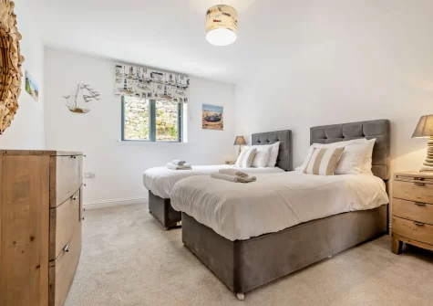 Bedroom #3 at Cedar Lodge, Carbis Bay