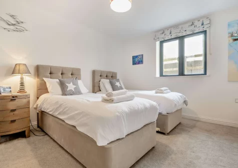 Bedroom #4 at Cedar Lodge, Carbis Bay