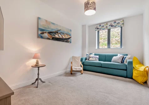 The cozy snug at Cedar Lodge, Carbis Bay