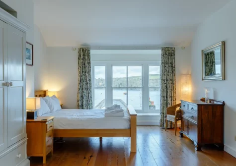 Bedroom #1 at Chapel Mead, Polruan