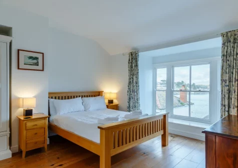 Bedroom #1 at Chapel Mead, Polruan