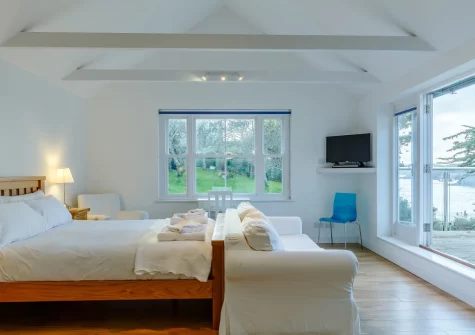 Bedroom #2 at Chapel Mead, Polruan