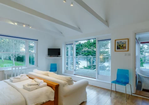 Bedroom #2 at Chapel Mead, Polruan