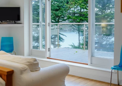 Bedroom #2 at Chapel Mead, Polruan