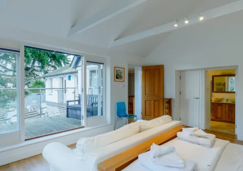 Bedroom #2 at Chapel Mead, Polruan