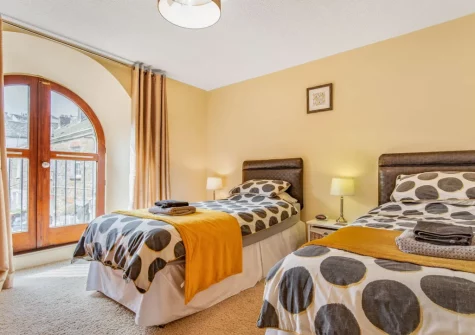 Bedroom #2 at Chapel Retreat, Polruan