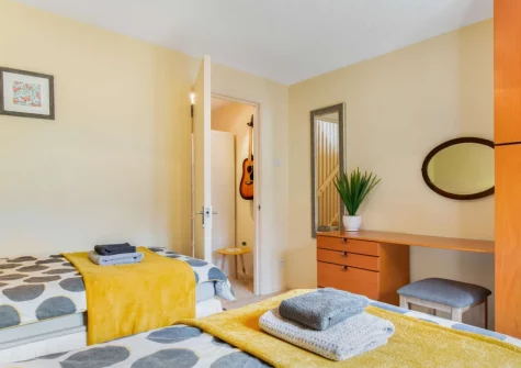 Bedroom #2 at Chapel Retreat, Polruan