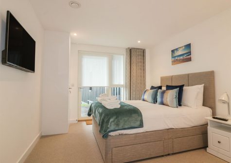 Bedroom #1 at Chapel Rock View, Perranporth