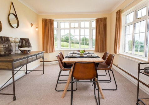 The dining room at Charlesworth, Ashford