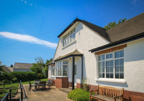 The patio at Charlesworth, Ashford