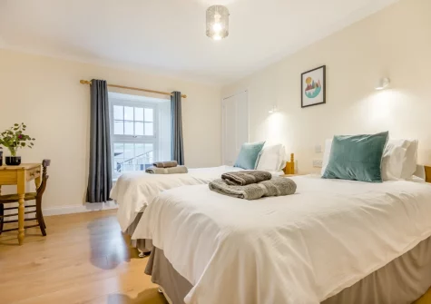 Bedroom #2 at Cherry Cottage, St Issey