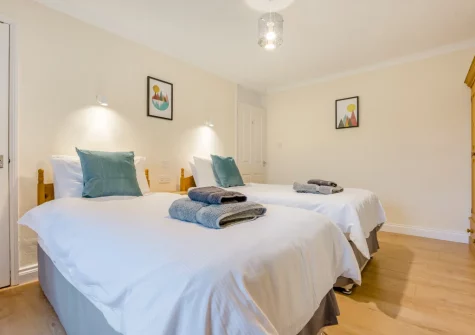 Bedroom #2 at Cherry Cottage, St Issey