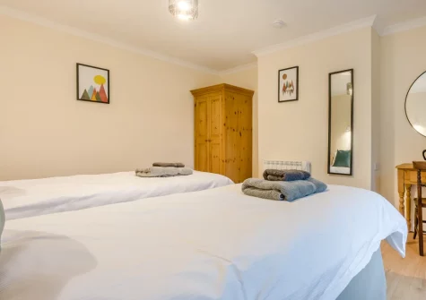 Bedroom #2 at Cherry Cottage, St Issey