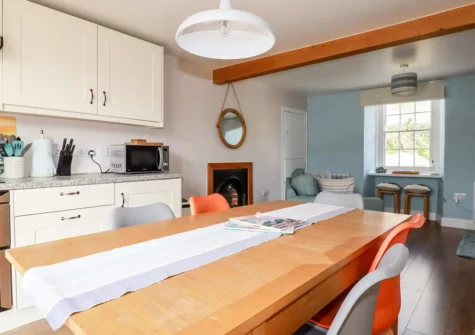 The third floor kitchenette at Cherry Orchard House, Mevagissey