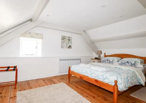 The bedroom #1 at Cherry Orchard House, Mevagissey