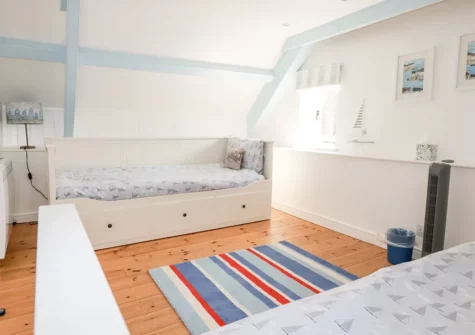 The bedroom #2 at Cherry Orchard House, Mevagissey