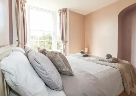 The bedroom #3 at Cherry Orchard House, Mevagissey